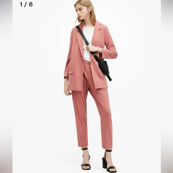 All Saints Aleida Lightweight Tri
Trousers. Pull on pants brown size 10 Academia - Picture 2 of 15